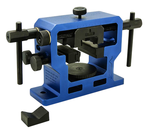 NcStar VTUFNR VISM Universal Pistol Front & Rear Sight Tool Steel Blue