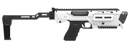 Meta Tactical Llc MX1-PS-WT MX-1 Conversion Kit Fits Glock 3/4/5 White Aluminum Stock