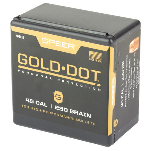 SPR GOLD DOT .451 230GR HP SB 100CT