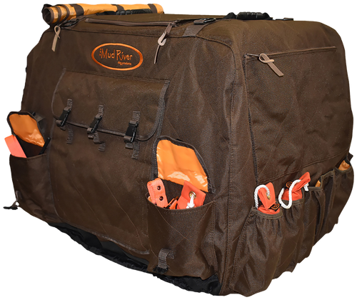 Mud River MRM1515 Dixie Insulated Kennel Cover Brown Polyester Large 36" x 26" x 26"