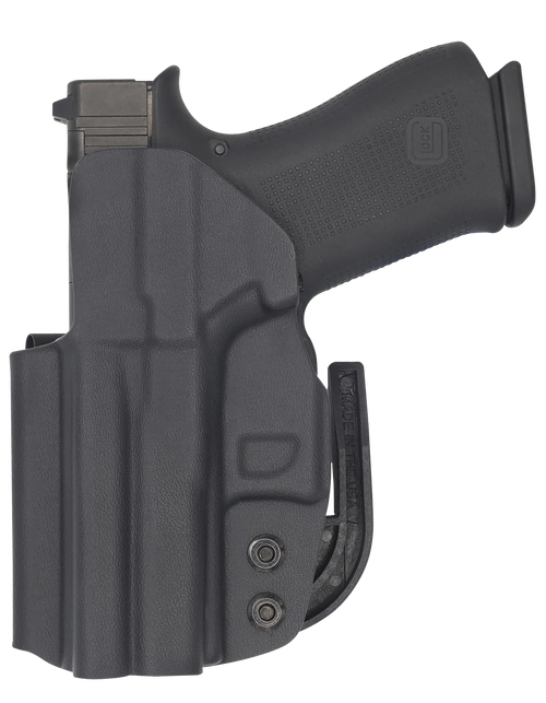C&G Holsters 0062100 Covert  IWB Black Kydex Belt Clip Fits Glock 43/43X