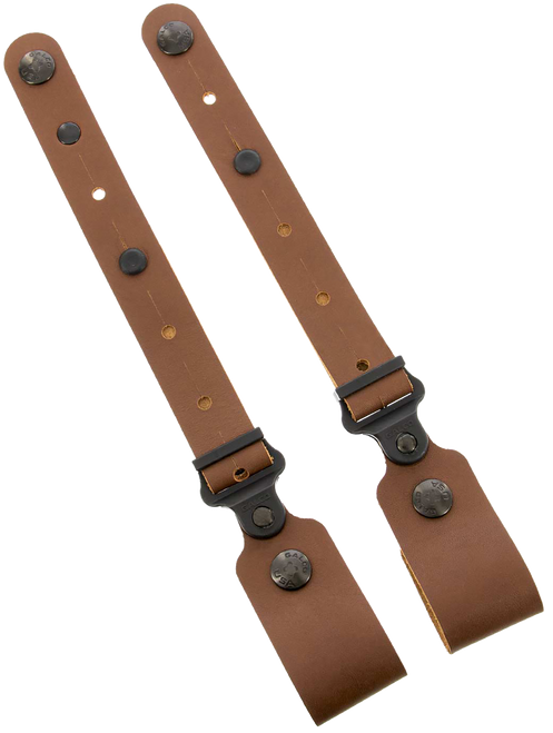 Galco MC2TD Horizontal Shoulder System Tie Down Set 2.0 Tan Full Grain Leather Ambidextrous