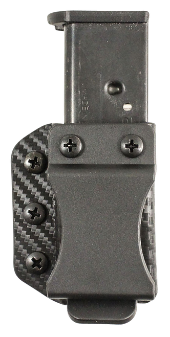 DeSantis Gunhide A100KJYYZ Persuader Mag Pouch  IWB/OWB Black Kydex Belt Clip Compatible w/ Glock 43 Ambidextrous