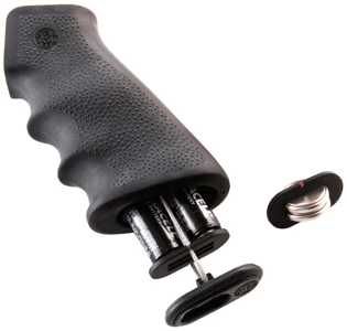 BLACK WITH STORAGE KITHOGUE AR-15 RUBBER GRIP HANDLE 