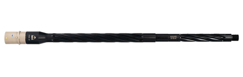 Faxon Firearms 10B810R20SHQ5RNP3  Match 308 Win 20" Spiral Fluted Black Salt Bath Nitride 416-R Stainless Barrel