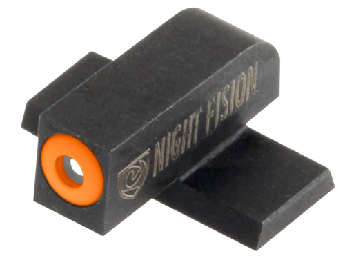 Night Fision SPR225001OGX Tritium Front Sight for Springfield  Green Tritium Orange Outline Front Sight XD/XD(M)/XD Mod.2