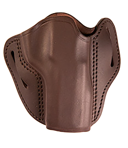 Uncle Mikes-leather(1791) UMOWB4BRWR Outside The Waistband Holster OWB Size 04 Brown Leather Belt Slide Fits Sig P320 Right Hand