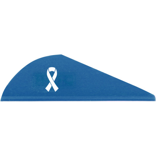 Bohning Blazer Vanes Awareness Blue 36 pk.