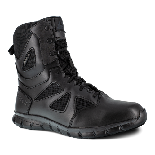 Sublite Cushion Tactical Women's 8'' Waterproof Boot w/ Soft Toe - Black