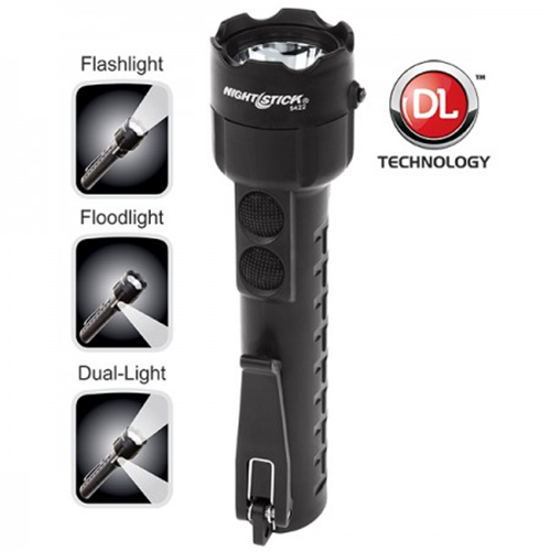 Intrinsically Safe Permissible Dual-Light Flashlight