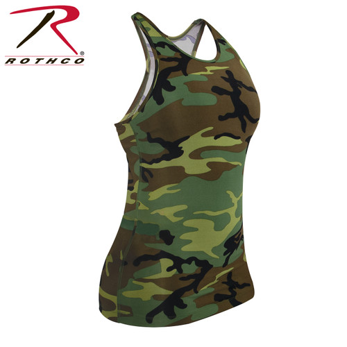 Rothco Womens Camo Workout Performance Tank Top