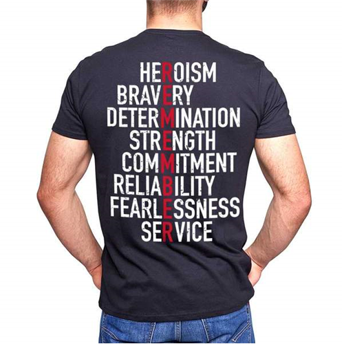 Shirt - Remember, Thin Red Line