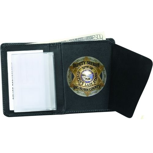 Book Style Badge Wallet