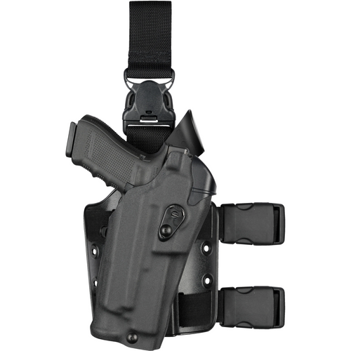 Model 6355RDS ALS Tactical Holster with Quick-Release Leg Strap for Smith & Wesson M&P 9L C.O.R.E. w/ Light
