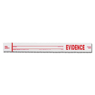 Evidence Article ID Strips 3/4 inch x 7 inch