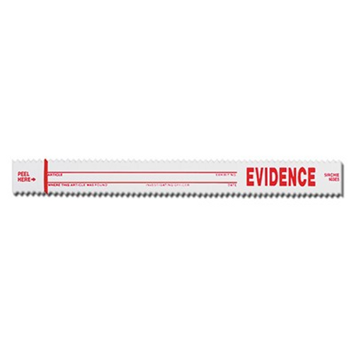 Evidence Article ID Strips 3/4 inch x 7 inch