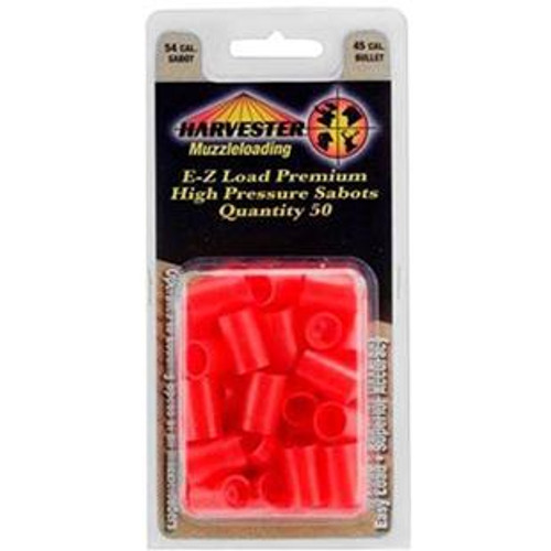 Harvester Muzzleloading Premium High Pressure Sabots 54 Cal. Sabot for 45 Cal. Bullets 50/pk