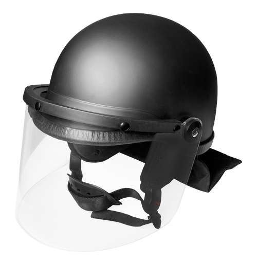 Riot Control Helmet - ABS Shell / PC Face Shield