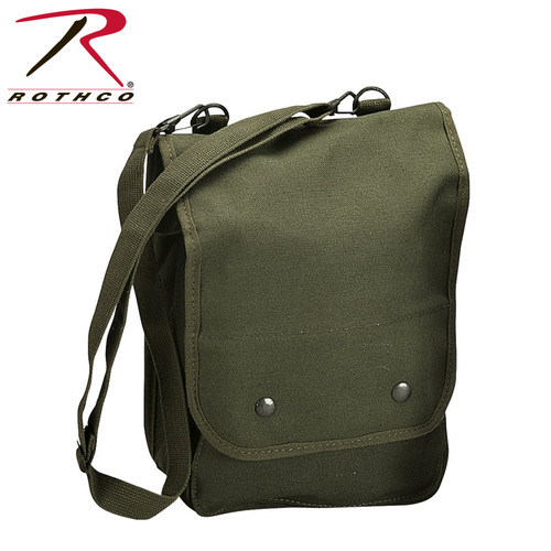 Rothco Canvas Map Case Shoulder Bag Rothco Canvas Map Case Shoulder Bag