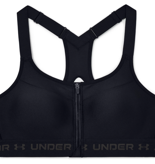 Women's Armour High Crossback Zip Sports Bra