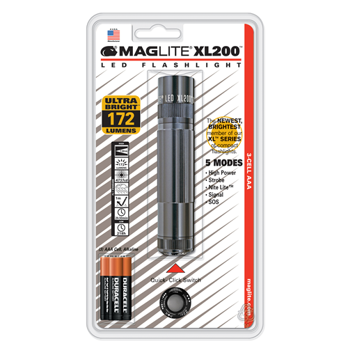 XL200 3 AAA-Cell LED Flashlight