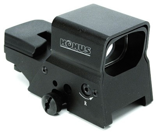 2-5MOA 1X39 8-RETIC DUAL RAILKONUS RED/GRN DOT SIGHTPRO R8  2-5MOA 1X39 8-RETIC DUAL RAILKONUS RED/GRN DOT SIGHTPRO R8