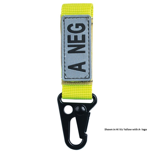 Embroidered Blood Type Tags (B-)