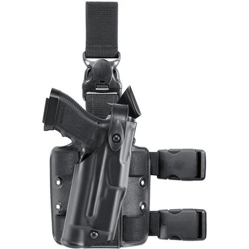 Model 6305 ALS/SLS Tactical Holster w/ Quick-Release Leg Strap for Glock 19
