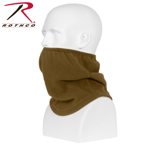 Rothco Polar Fleece Contoured Elastic Neck Gaiter 
