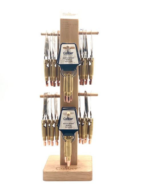 Bottle Opener and Whistle Keychain Display