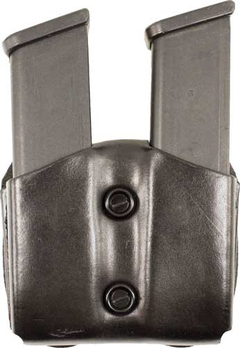 LEATHER SIG P365 BLACKDESANTIS DOUBLE MAG POUCH OWB 