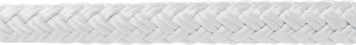 SS NYLON BRAID ROPE 3/8"x50' WHT