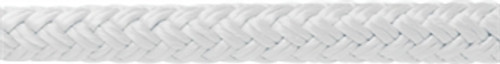 SS NYLON BRAID ROPE 3/8"x50' WHT
