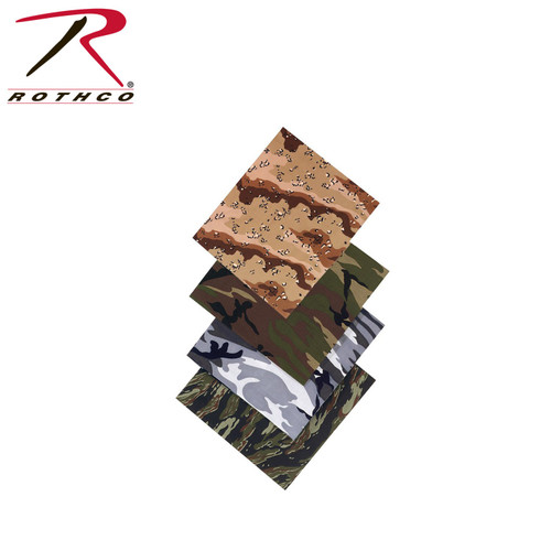 Rothco Large Camo Bandana 27 x 27 Inch