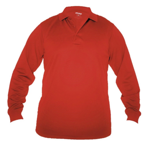 Ufx Tactical Long Sleeve Polo-Womens-Red