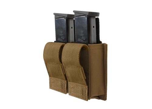 Rothco MOLLE Double Pistol Mag Pouch With Insert