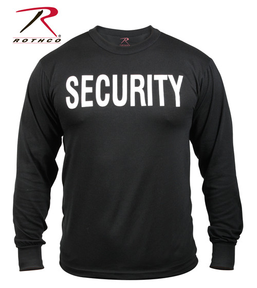 Rothco 2-Sided Security Long Sleeve T-Shirt