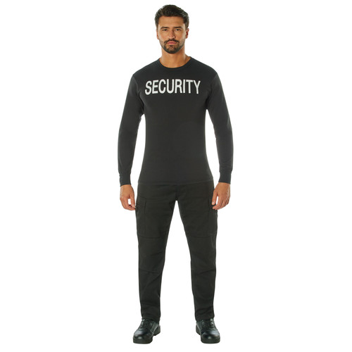 Rothco 2-Sided Security Long Sleeve T-Shirt