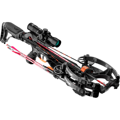 Barnett Hyper Raptor 425 BCX Crossbow Package BUK OPS Precision Reticle Scope