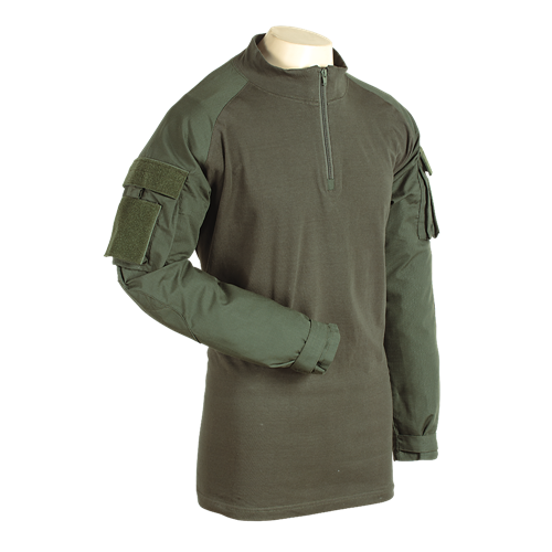 Combat Shirt with Zipper