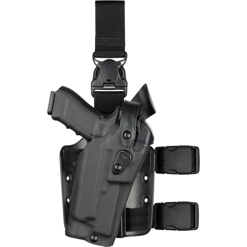 Model 6305RDS ALS/SLS Tactical Holster w/ Quick-Release Leg Strap for Glock 17/22 w/ SureFire XVL2