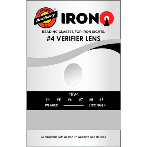 Specialty Iron I Rifle Peep Verifier #4 Silver Specialty Iron I Rifle Peep Verifier #4 Silver