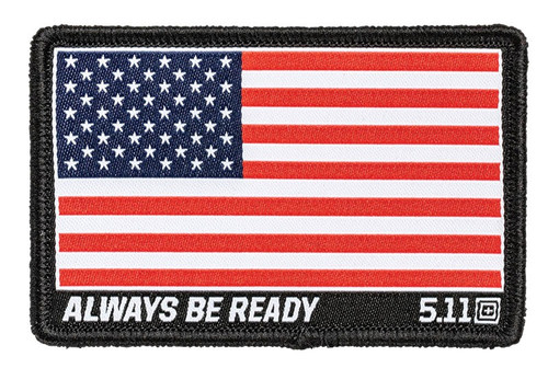 USA Flag Woven Patch