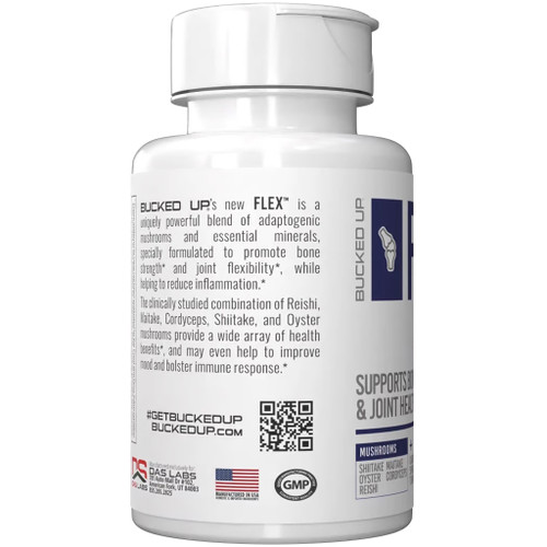 Bucked Up Flex Bone & Joint Supplement 60 Capsules