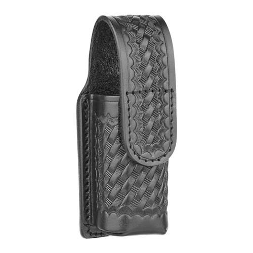 Basketweave Leather 2 Oz Mace Holder