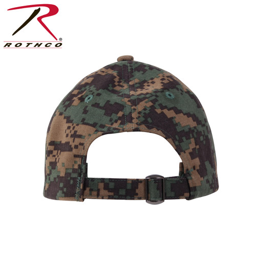 Rothco Kid's Camo Low Profile Cap - Woodland Camo