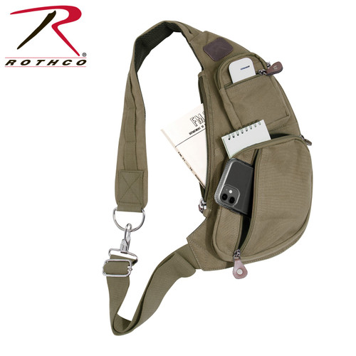 Rothco Crossbody Canvas Sling Bag