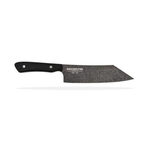 Shield Arms Kitchen Seax Knife 7-3/8" Seax Blade Black