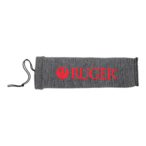 ALLEN RUGER BRANDED HANDGUN SOCK 14IN GRAY