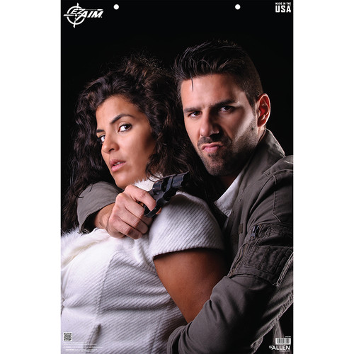 EZ AIM 23X35 PAPER TGT PHOTO HOSTAGE 50PK